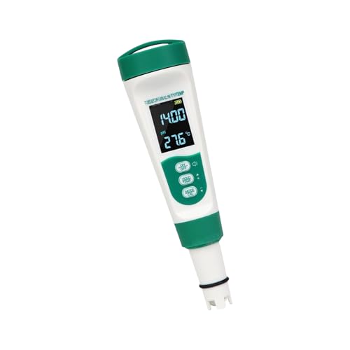 5 In 1 Digitale Wasserqualitätstester Easy Carry Water Messgerät Für Salzgehalttemperatur Für Pools Duschmesser Digitaler Messgeräte 5 In 1 Digitale Wasserqualitätstester Easy Carry Water Messgerät Für Salzgehalttemperatur Für Pools Duschmesser Digitaler Messgeräte von LLINthy