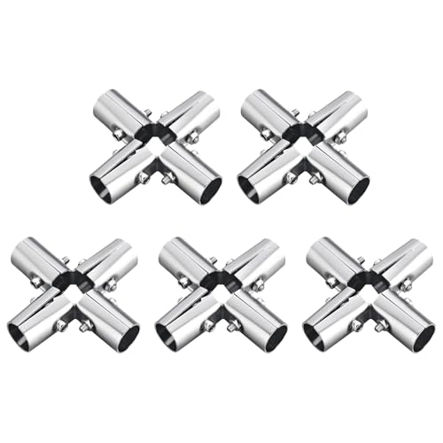 5 Pack Edelstahlrohranschlüsse Zum Trocknen Von Rack Easy Installationsrohre Für Möbelrohre Anschlusswerkzeug Gewächshäuser Rohre Stecker 5 Pack Edelstahlrohranschlüsse Zum Trocknen Von Rack Easy Installationsrohre Für Möbelrohre Anschlusswerkzeug Gewächshäuser Rohre Stecker von LLINthy