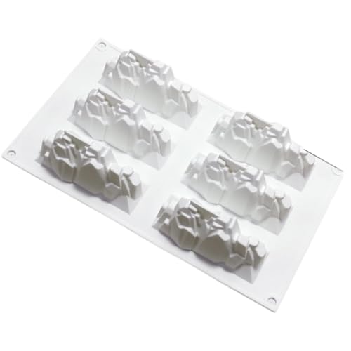 6 Hohlräume Silikon Dessert Formbergform Professionelle Gebäckformen Für Kreatives Backen Und Dessertherstellung 6 Hohlräume Silikon Dessert Formbergform Professionelle Gebäckformen Für Kreatives Backen Und Dessertherstellung von LLINthy