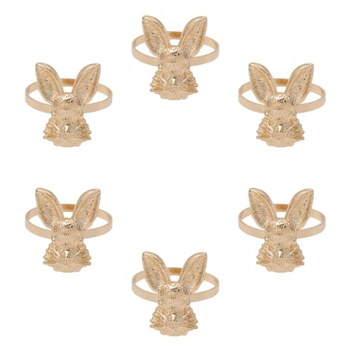 6PCS Delikate Kaninchen Einzigartige Kaninchen Für Osterfestival Und Saisonale Dekorationen Kaninchen von LLINthy
