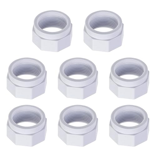 LLINthy 6pcs/8pcs Zuverlässige Poolreiniger Futterschlauch Nuss Leck Ersatz von LLINthy