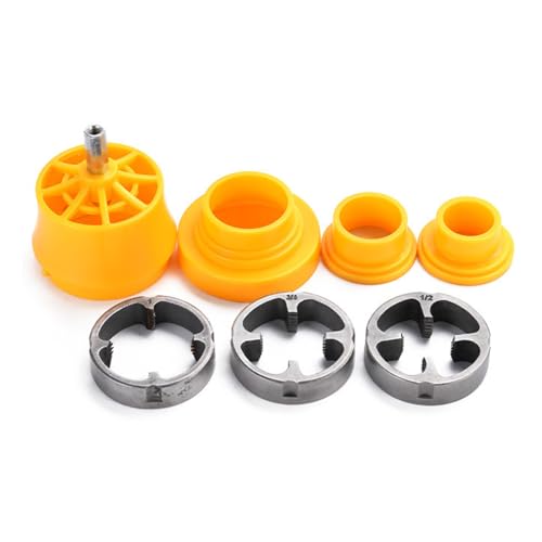 7pcs PVC Gewinde Maker Werkzeug Rohrgewinde Wäscher Werkzeugkits Pipe Threader Mit 1/2 Zoll -3/4 1 Zoll Stempel Für Kunststoff Rohr Tap Fachgewinde Mit Plastik Rohrhäfen Einstellen 7pcs PVC Gewinde Maker Werkzeug Rohrgewinde Wäscher Werkzeugkits Pipe Threader Mit 1/2 Zoll -3/4 1 Zoll Stempel Für Kunststoff Rohr Tap Fachgewinde Mit Plastik Rohrhäfen Einstellen von LLINthy