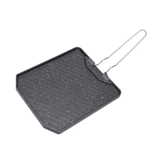 Aluminiumlegierung Nicht STICK Pfannen Mit Ergonomischem Camping Cooking Pan Perfekt Für Hausköche Und Gesundheit Einzelpersonen Pfanne von LLINthy