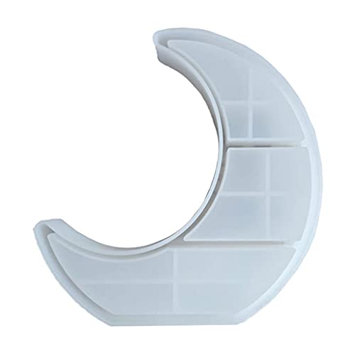 Anzeigeständer Rack Gussform Form Schmuckhalter Kristall Epoxidform Koaster Tasse Matte Kristallform Handgefertigtes Form Der Halbmondständer Silikonform von LLINthy