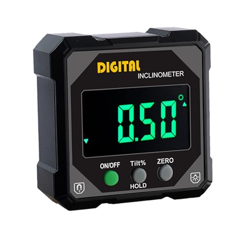 Digitale Finder Easy Carry Electronic Messer Für Metalloberflächen Engineering & Automotive Reparaturanwendungen Mehrfachzweckes Digitales Neigungsmesser von LLINthy