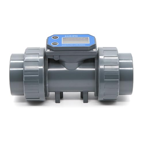 Digitale Turbinen Durchflussmesser Geeignet für Bauernhof & Garten Bewässerung mit LCD Display Messen Wasser Benzin Kerosin Methanol von LLINthy