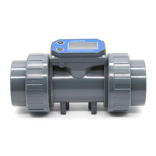 Digitale Turbinen Durchflussmesser Geeignet für Bauernhof & Garten Bewässerung mit LCD Display Messen Wasser Benzin Kerosin Methanol von LLINthy