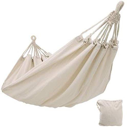 Doppelhängematte Outdoor Rollover Verhütung Camping Camping Leinwand Hanging Swing Bett Für Terrasse Wanderung 200x150 cm Hängemattenschung Swing Ständer Freien Doppelhängematte Outdoor Rollover Verhütung Camping Camping Leinwand Hanging Swing Bett Für Terrasse Wanderung 200x150 cm Hängemattenschung Swing Ständer Freien von LLINthy