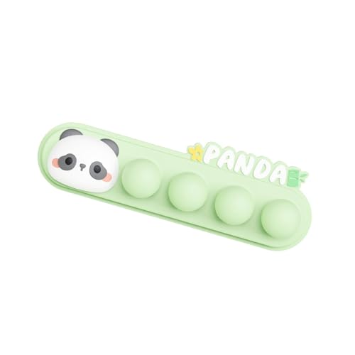 Elegenter Panda Muster Silikonkabelhalter Kleber Kabel Clip Drahthalter Fixe Hält Den Schreibtisch Ordentlich Und Organisiert von LLINthy