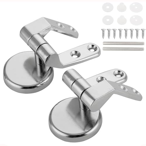 Ersatz Rostbesichtige Badezimmer Top Langlebige Universelle Armaturen Einfach Installieren Silberzinklegungs Toilettenscharniere von LLINthy
