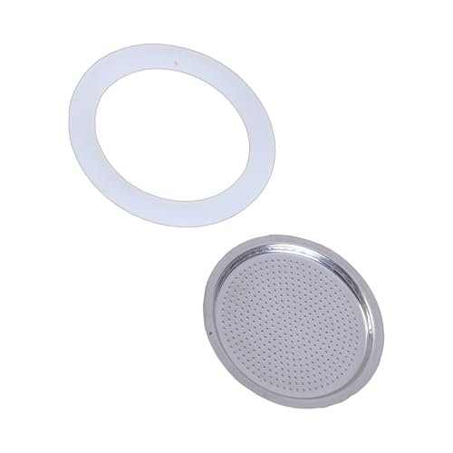 Ersatzset Mit Edelstahlfilter Und Gummidichtung Kaffeemaschine Teil Praktisches Espressomaschinenzubehör Ersatzset Mit Edelstahlfilter Und Gummidichtung Kaffeemaschine Teil Praktisches Espressomaschinenzubehör von LLINthy