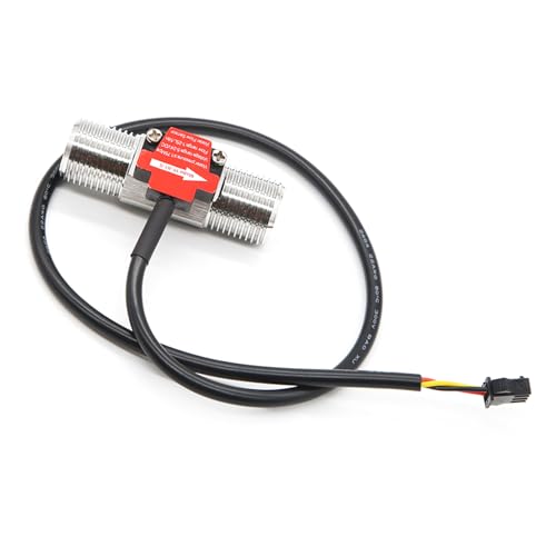 Fluidmeter Zähler 1-25L/min DN15 Edelstahl Meter Durchflussmesser Wasserzähler Außengewinde von LLINthy