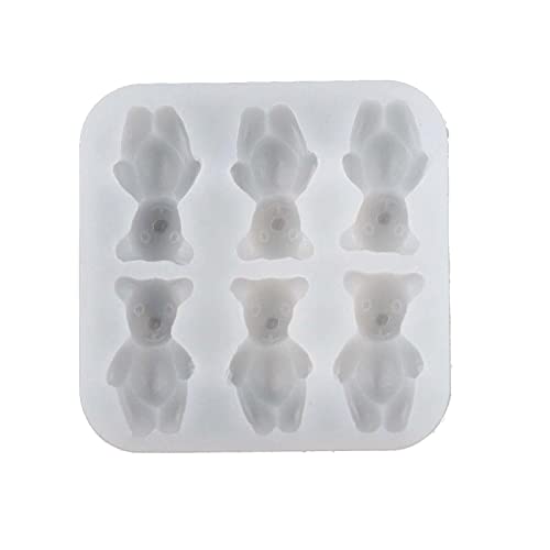 Fondantkuchen Dekorieren Formen Silikonformen Bären Muster Schokoladenform Fondantkuchen Dekorieren Formen Silikonformen Bären Muster Schokoladenform von LLINthy