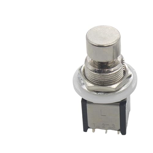 Guitar Effect Pedal DPDT Fußschalter 6 Pin Box Stomps Effekt Pedale Fußschalter Gitarre Notfälle Stoppknopf Pedal von LLINthy