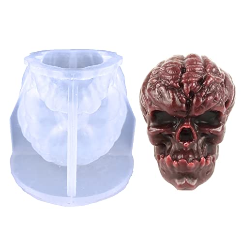 Halloween Schädelform Handgefertigte Formen Silikonseife Schimmel Kerze Form Handgefertigt Seife Machen Sie Formen Handherstellung Halloween Schädelform Handgefertigte Formen Silikonseife Schimmel Kerze Form Handgefertigt Seife Machen Sie Formen Handherstellung von LLINthy