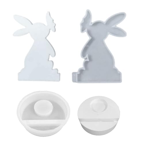 Handgefertigte Kerzenständer Silikonformen 3D-Halter Formen Ostern Harze Formen Handgefertigte Kerzenständer Silikonformen 3D-Halter Formen Ostern Harze Formen von LLINthy