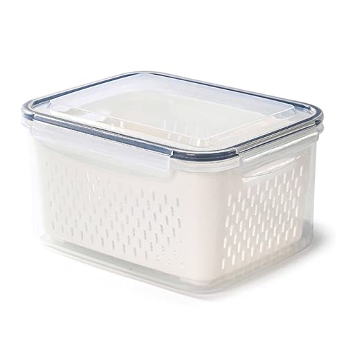 Haushalte Doppelschicht Entlassen Frischwachtbox Küche Kühlschrank Plastikkorb Korbkörner Klassifizierungsbox Kühlschrank Frischwachtbox Behälter Haushalte Doppelschicht Entlassen Frischwachtbox Küche Kühlschrank Plastikkorb Korbkörner Klassifizierungsbox Kühlschrank Frischwachtbox Behälter von LLINthy