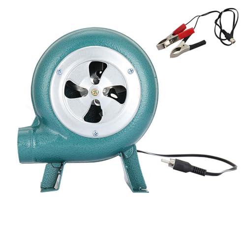 Hochgeschwindigkeit 12 V BBQ Blower Lüfter Mit Kupfermotor Feuergebläse BBQ Lüfter Für Küchenlüftung Und Kühlung Tragbarer Gebläseventilator Hochgeschwindigkeit 12 V BBQ Blower Lüfter Mit Kupfermotor Feuergebläse BBQ Lüfter Für Küchenlüftung Und Kühlung Tragbarer Gebläseventilator von LLINthy