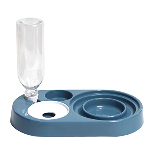 Hundeschüssel Erhöhte Katzenfutterschalen 2 In 1 Haustier Futtermittel Mit Wasserbrunnen Multicoly Slow Eat Bowl Haustier Feeder Hundeschüssel Erhöhte Katzenfutterschalen 2 In 1 Haustier Futtermittel Mit Wasserbrunnen Multicoly Slow Eat Bowl Haustier Feeder von LLINthy