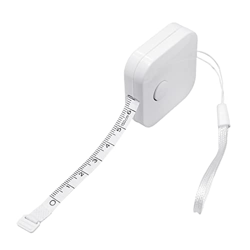 Körpermessband Nähen Flexible Messgerät Dreidimensionales Linealinstrument Gurt Mit Größe Leichter Digitaler Retraktierbarer Messungen Metrisch Flexible Lineal Gewichtsablust Fett von LLINthy