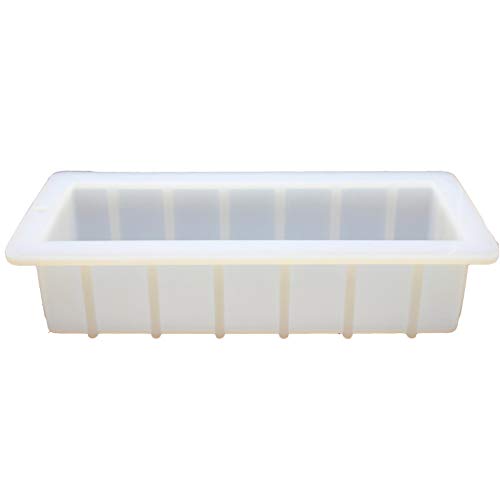 LLINthy 1500 Ml Silikonseife Form Rechteckige Toastkupplung Handgemachte Form Seife Werkzeug Duft Silikonform Formen Zum Herstellen Von Kit von LLINthy