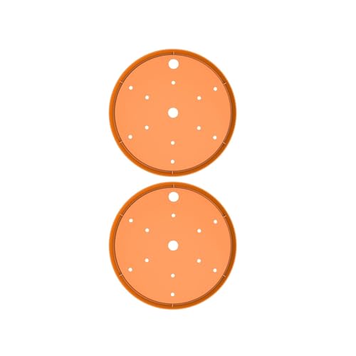 LLINthy 2pcs Kunststoff Runder Blumenärte Auskleidung Entwässerungsloch Stopf Entwässerung Tragbarer Entfernbarer Füllstoff Ersatz Pflanzer Einsatz Verwendung von LLINthy