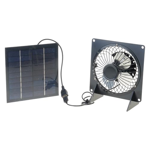 LLINthy Ableitungsventilator Für Hühnerkoops Gewächshäuser Schuppen Wasserdicht Monokristallin LLINthy Ableitungsventilator Für Hühnerkoops Gewächshäuser Schuppen Wasserdicht Monokristallin von LLINthy