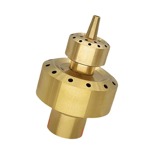 LLINthy Doppelschicht Messing Brunnendüse Außenwassersprühgerät Ersatz Für Garten Teich Pool Landschaftsbilde Doppelschicht Messingdüse LLINthy Doppelschicht Messing Brunnendüse Außenwassersprühgerät Ersatz Für Garten Teich Pool Landschaftsbilde Doppelschicht Messingdüse von LLINthy