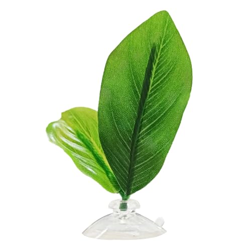 LLINthy Drucksaugne Becher Blattbett Bettas Fisch Hängematte Für Sichere Unterwasser Fisch Schutzblattbett Laichboden Für Fischtank Fischblatt Bett von LLINthy