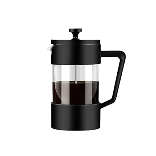 LLINthy Drucktopf Verdicktes Glas Haushalt Französisch Filter Drucktopf Kaffeebereiter Teebereiter Kaffee Handgemachte Kanne von LLINthy