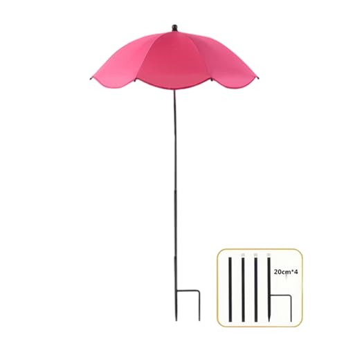 LLINthy Einfache Installation Von Garten Regenschirm Sonne Und Regenabdeckung Für Topfblumen Freien Freien Schatten Regenschirm von LLINthy