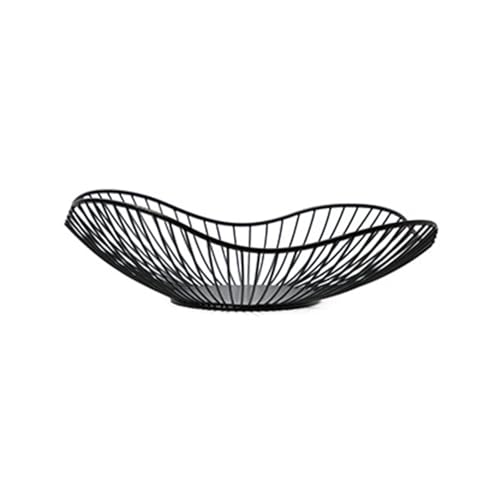 LLINthy Elegante Metalldrahtfruchtkorb Snacks Brotstablett Dekorative Mittelstücke Für Esstisch Oder Wohnzimmer Eisenfruchtkorb LLINthy Elegante Metalldrahtfruchtkorb Snacks Brotstablett Dekorative Mittelstücke Für Esstisch Oder Wohnzimmer Eisenfruchtkorb von LLINthy