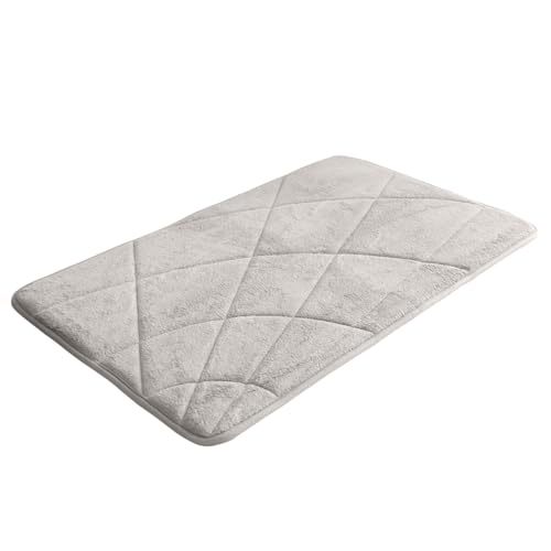 LLINthy Eleganter Badezimmerteppich mit langsamem Rückprall für Größe 400 x 600 mm, 500 x 800 mm von LLINthy