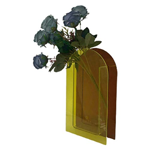 LLINthy Fashion Art Tabletop Dekorationspflanzen Box Home Office Desktop Display Dekorative Blumenbehälter Vase Ornamente von LLINthy