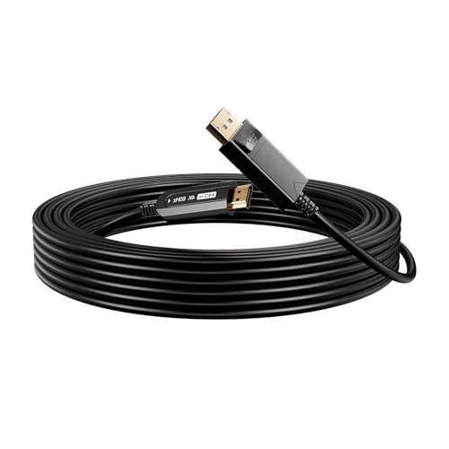 LLINthy Flexibler 10 Meter Display Zu Hdmicompatible 2.0B Faserkabel Für 4K UHD Video HiFI Getriebe LLINthy Flexibler 10 Meter Display Zu Hdmicompatible 2.0B Faserkabel Für 4K UHD Video HiFI Getriebe von LLINthy