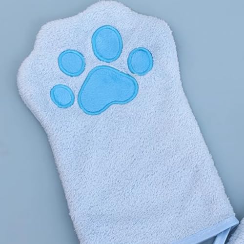 LLINthy Gemütliches Handtuch Haustuch Handtuch Für Hund Mit Hängenden Dickem Stoff Halten Sie Haustier Warm Und Trocken Nach Dem Bad Oder Badetücher Schnell Trocknen Hoher Absorption von LLINthy