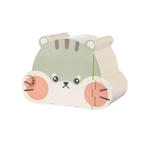 LLINthy Hamster Cage Cave House Kleine Haustier Versteck Haus Käfigzubehör Magnetisch Schutz Für Kleine Haustiere Einfach Beobachtung Bequem von LLINthy