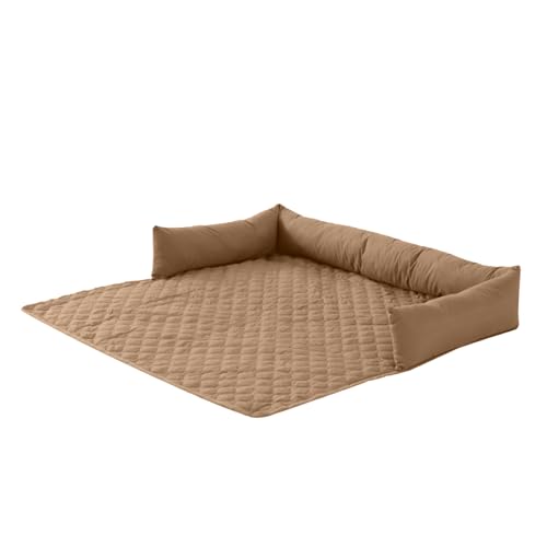 LLINthy Haustierbettmatte Waschbar Schlaf Schlaf Für Hunde Und Katzen Weiche Rechteckige Sofa Kissen Schlafmöbel Wasch von LLINthy