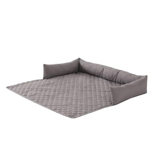 LLINthy Haustierbettmatte Waschbar Schlaf Schlaf Für Hunde Und Katzen Weiche Rechteckige Sofa Kissen Schlafmöbel Wasch von LLINthy