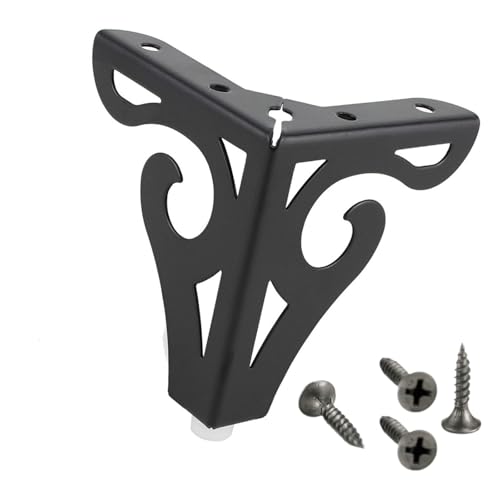 LLINthy Hohlout Möbelbein Für Tischschrank Bücherregal Möbel Beine Dreieckige Füße Ersatz Couch Füße Metallsofa Beine Langlebige Metallbeine LLINthy Hohlout Möbelbein Für Tischschrank Bücherregal Möbel Beine Dreieckige Füße Ersatz Couch Füße Metallsofa Beine Langlebige Metallbeine von LLINthy