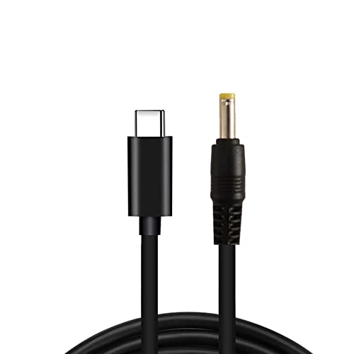 LLINthy Langlebiger USB C/Typ C PD Bis 12 V 4.0x1.7mm Adapter WiFi Router Laptop Stromkabel 71-Zoll Länge Typ C Kabel von LLINthy