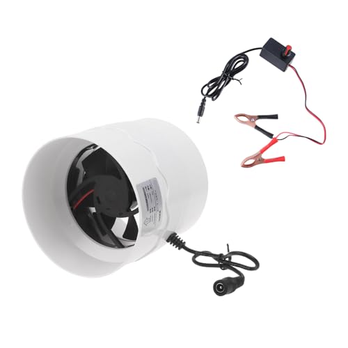 LLINthy Mehrzweck High Speed 4000 U/Min 110 Mm Inlines Duct Lüfter Mit 12 V Stromversorgungsoption Für Projekte Und Kochbelüftung Freien LLINthy Mehrzweck High Speed 4000 U/Min 110 Mm Inlines Duct Lüfter Mit 12 V Stromversorgungsoption Für Projekte Und Kochbelüftung Freien von LLINthy
