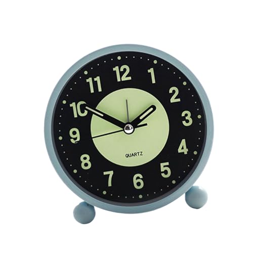 LLINthy Metall Wecker Mit Nachtglühen Klassisches Design Für Präzises Zeitmanagement In Jeder Einstellung Studentenschreibtischuhr LLINthy Metall Wecker Mit Nachtglühen Klassisches Design Für Präzises Zeitmanagement In Jeder Einstellung Studentenschreibtischuhr von LLINthy