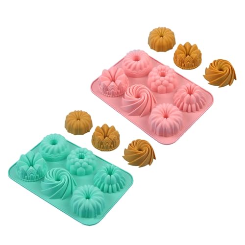 LLINthy Multi Design Silikon Kuchenform Formen Mit Flexiblen Backware Für Handgefertigtes Und Einfaches Kreatives Cookie Formwerkswerkzeug von LLINthy