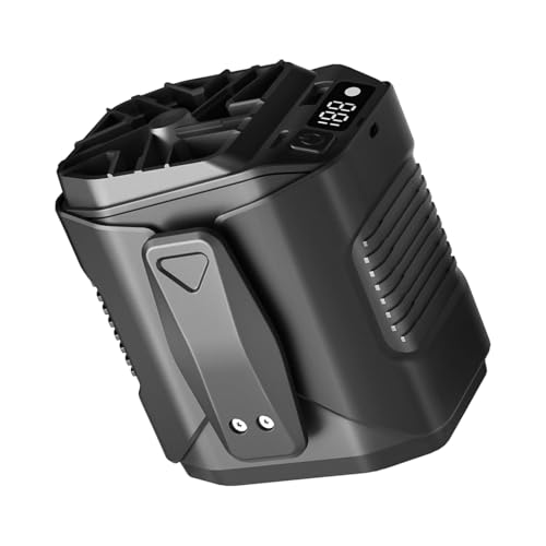 LLINthy Outdoor Taillenlüfungsgürtel Lüfter Wieder Aufladen Abkühlung 6000mAh Clip Abs Textur Geeignet Für Reisecamping Fischen Verwenden Sie Büroschreibtisch Clip. LLINthy Outdoor Taillenlüfungsgürtel Lüfter Wieder Aufladen Abkühlung 6000mAh Clip Abs Textur Geeignet Für Reisecamping Fischen Verwenden Sie Büroschreibtisch Clip. von LLINthy