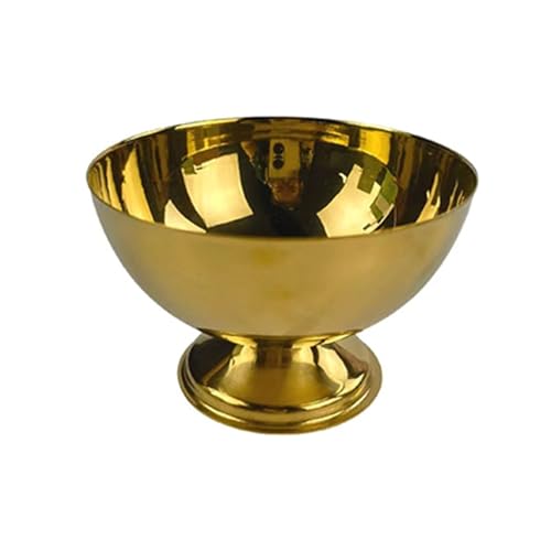 LLINthy Platz Sparende Metalldessertgerichte Tassen Edelstahl Behälter Lebensmittelqualitätsgerichte von LLINthy