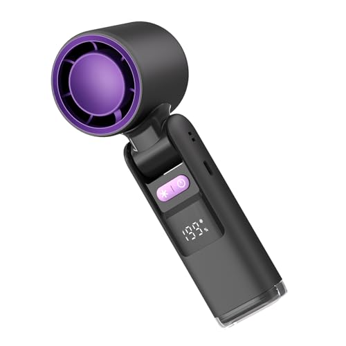 LLINthy Pocket Lüfter Handheld Leistungsstarke Lüfterklappluftgebläse 199 Geschwindigkeit Wiederaufladbar Luftgebläsekühlung Für Home Office Tragbare Kühlung LLINthy Pocket Lüfter Handheld Leistungsstarke Lüfterklappluftgebläse 199 Geschwindigkeit Wiederaufladbar Luftgebläsekühlung Für Home Office Tragbare Kühlung von LLINthy