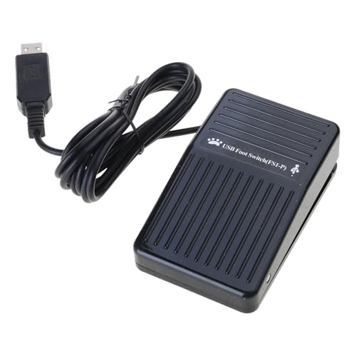 LLINthy Programmierbares USB Fußschalter USB Fuß Pedal Switcher Für Optimierte Computerbefehle Für Redakteure Und Spieler Tools LLINthy Programmierbares USB Fußschalter USB Fuß Pedal Switcher Für Optimierte Computerbefehle Für Redakteure Und Spieler Tools von LLINthy