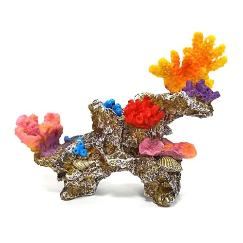 LLINthy Realistische Korallenriffharzsimulation Aquarium Ornamente Falsch Wasserpflanze Fischtanks Pflanze Lieferungen Fischtanks Landschaftsgestaltung Dekoration LLINthy Realistische Korallenriffharzsimulation Aquarium Ornamente Falsch Wasserpflanze Fischtanks Pflanze Lieferungen Fischtanks Landschaftsgestaltung Dekoration von LLINthy