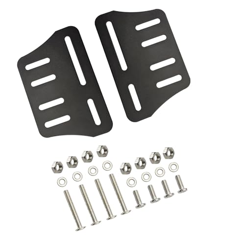 LLINthy Rostproof Verstellbare Kopfbretthalterung Mit Rauschreduzierenden Pads Für Verbesserte Betongiebaten Und Ruhige Kopfteilhalterungen Für Verstellbare Bettbasis von LLINthy